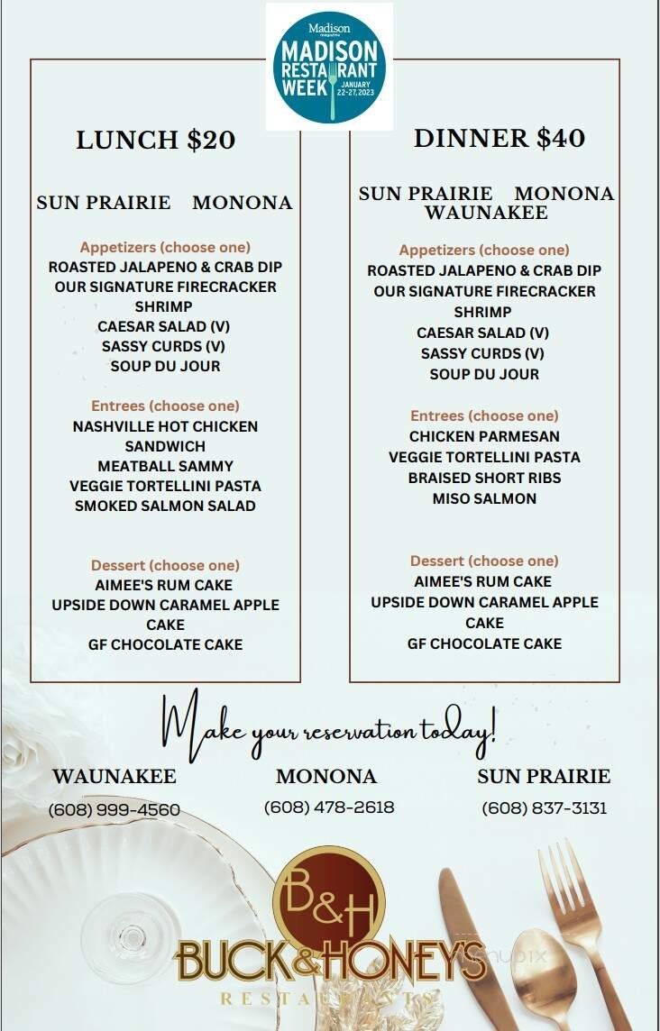 Menu page 1