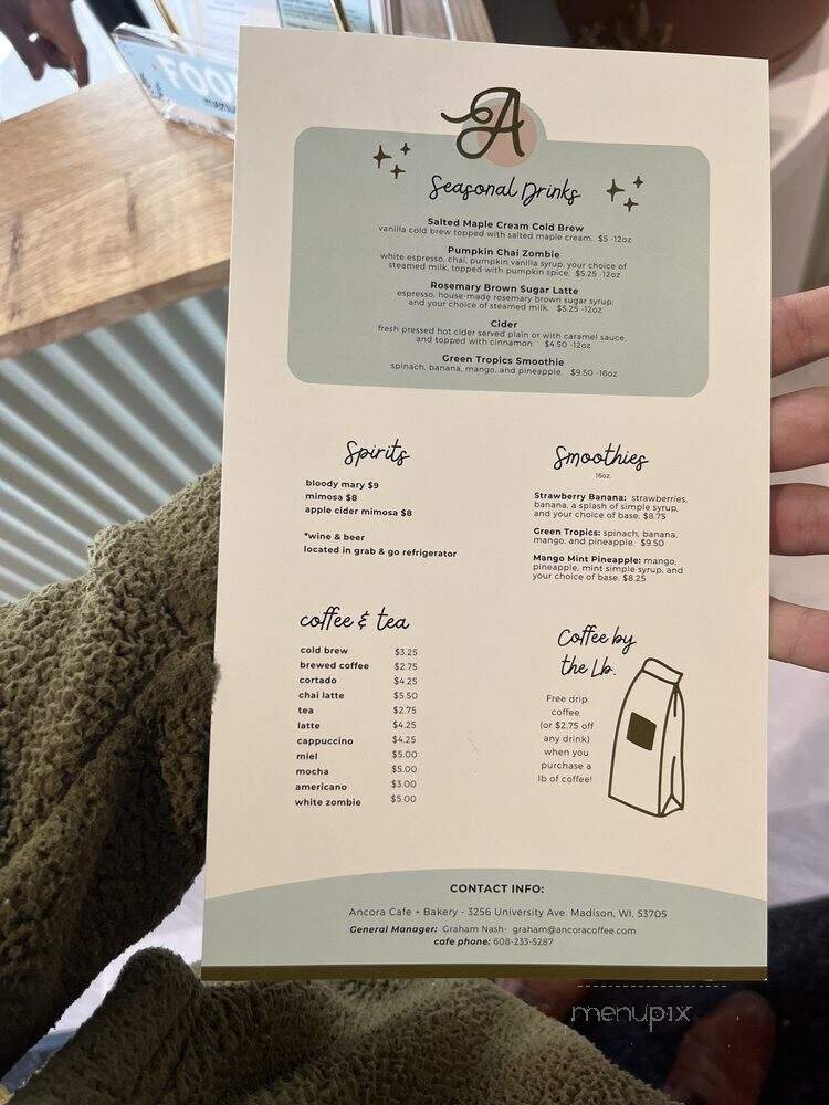 Menu page 2