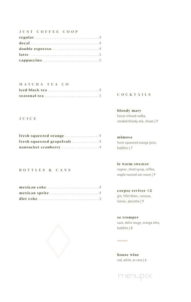 Menu page 2