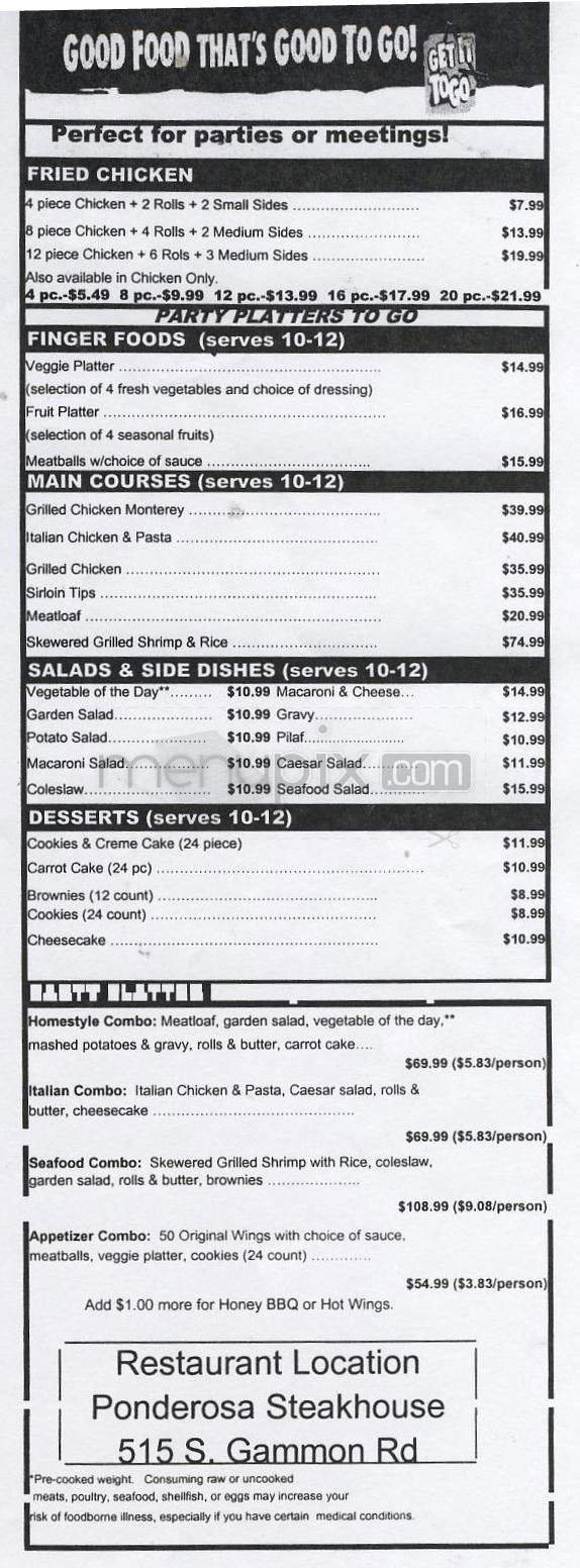 Menu page 2
