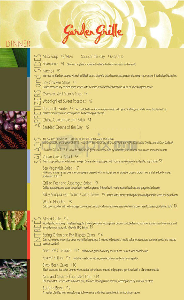 Menu page 3
