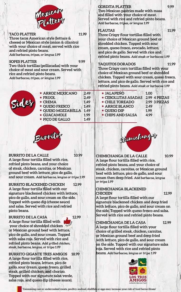 Menu page 2
