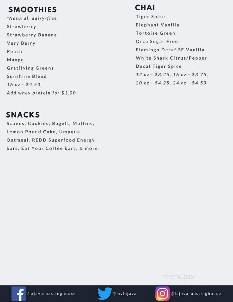 Menu page 2