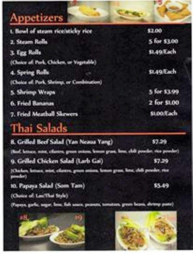 Menu page 2