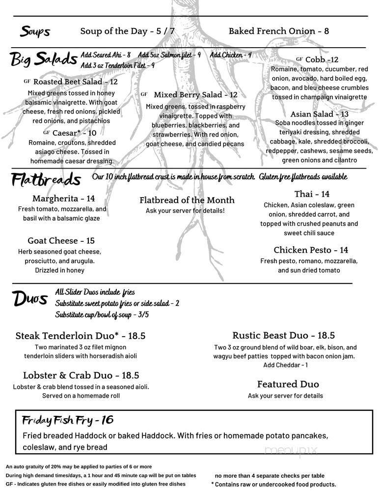 Menu page 2