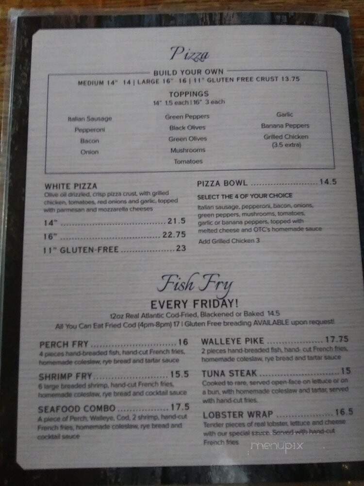 Menu page 1