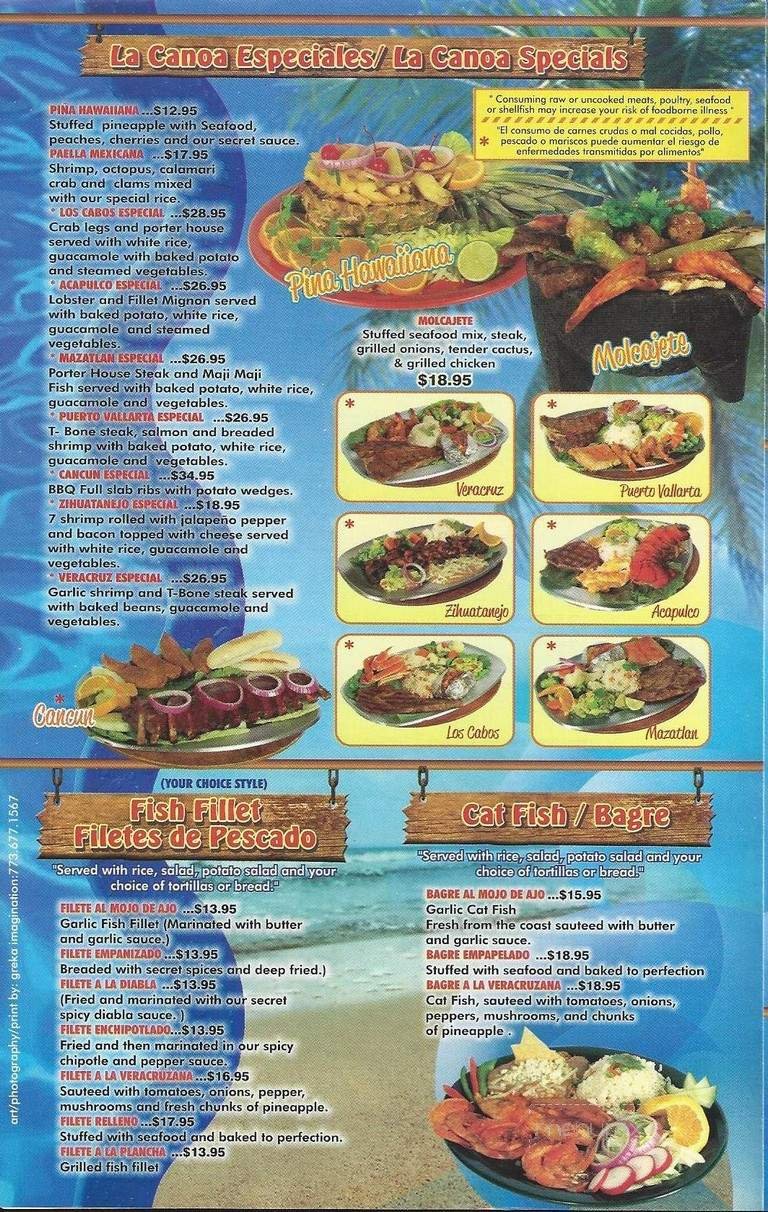 Menu page 2