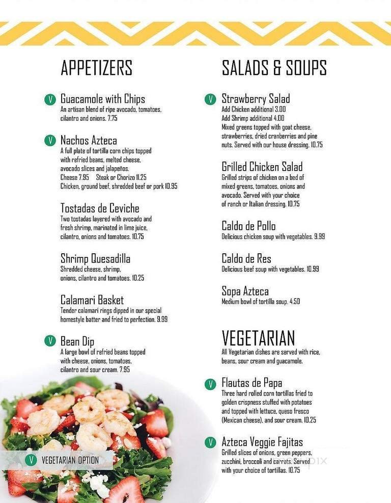 Menu page 2