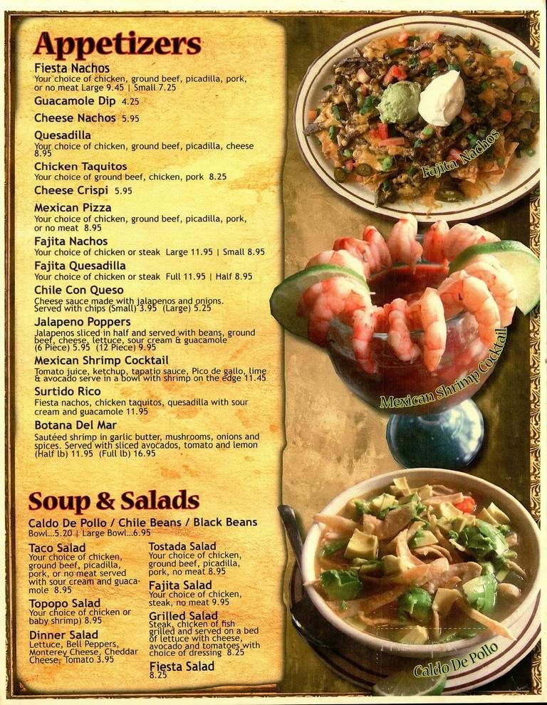 Menu page 2