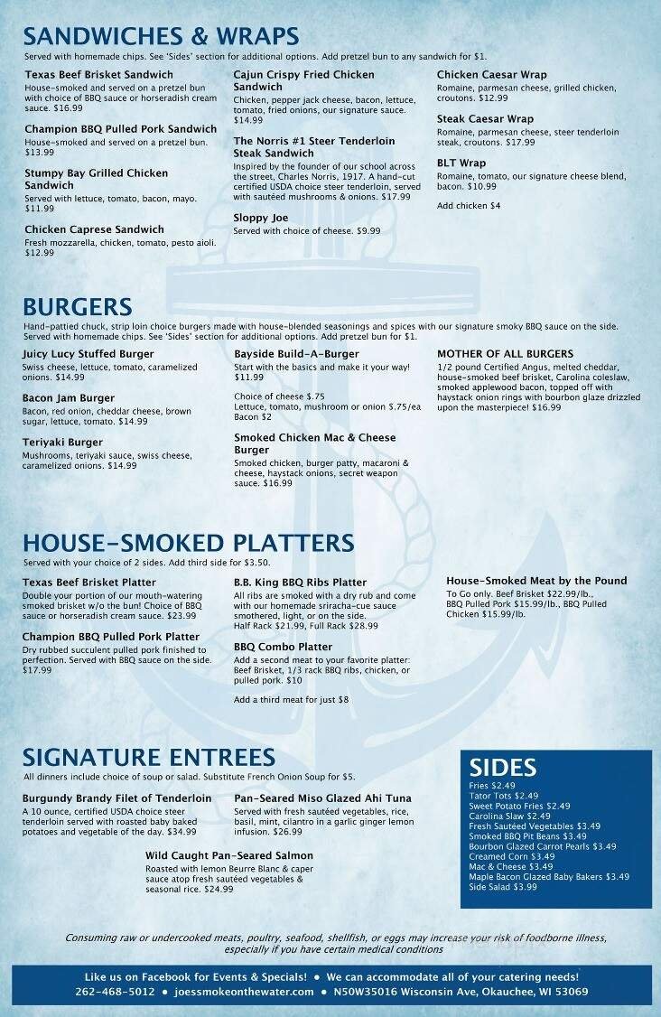 Menu page 2