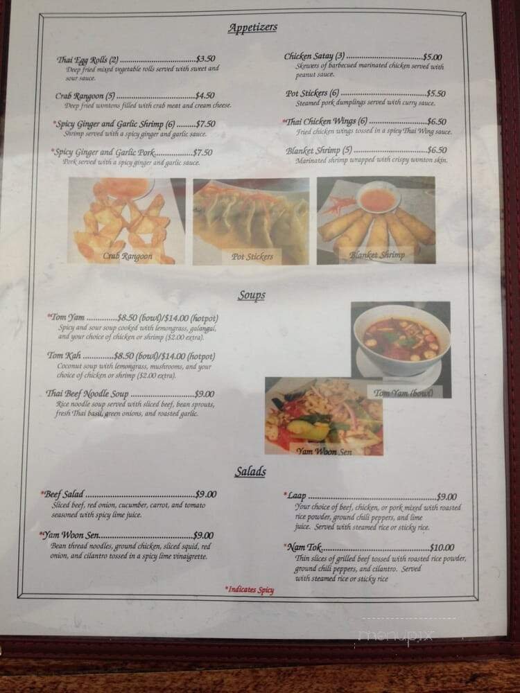 Menu page 2