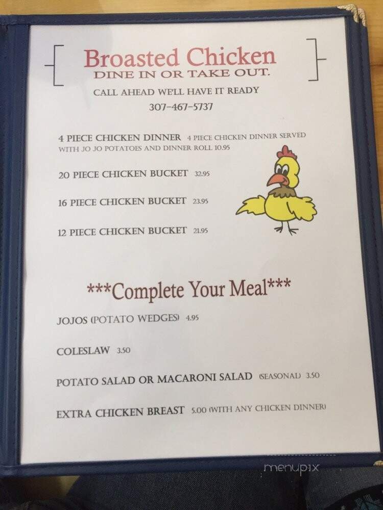 Menu page 2