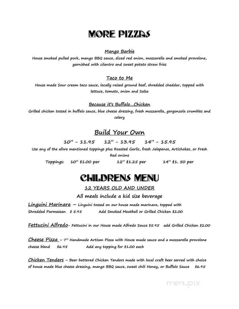 Menu page 2