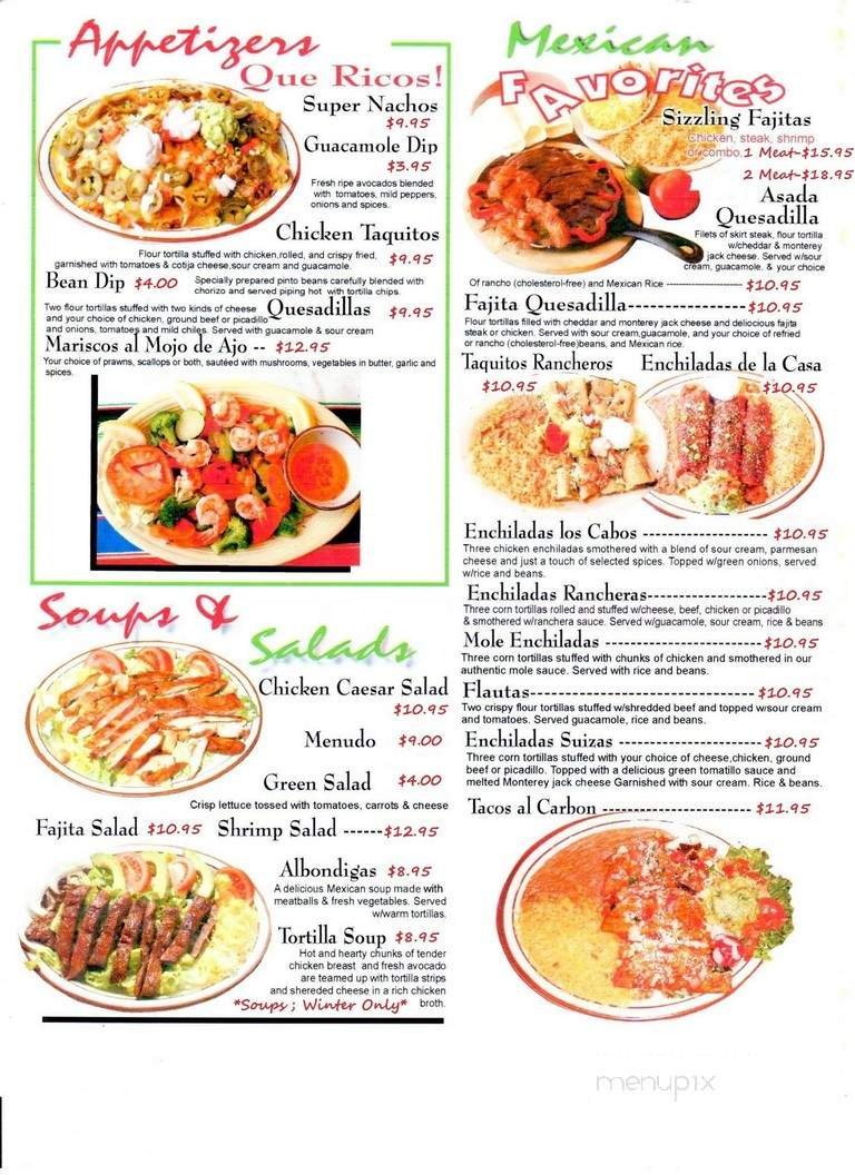 Menu page 2