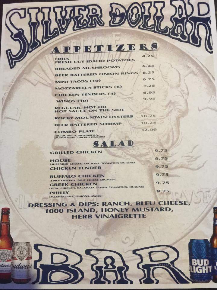 Menu page 1