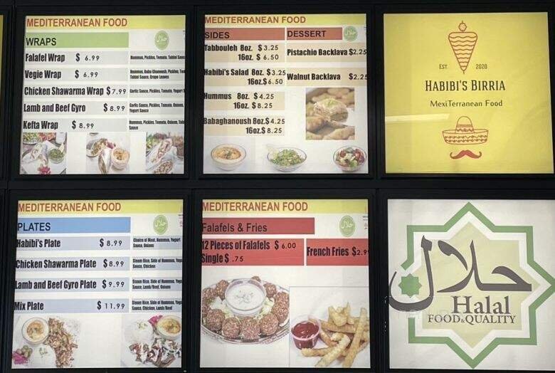Menu page 6