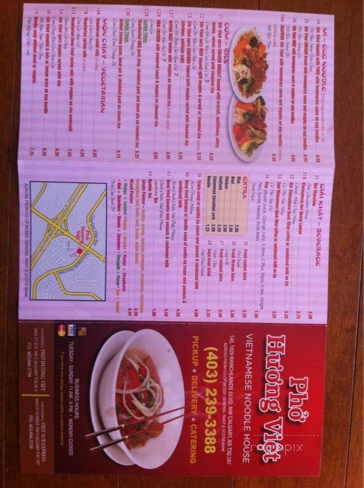 Menu page 2