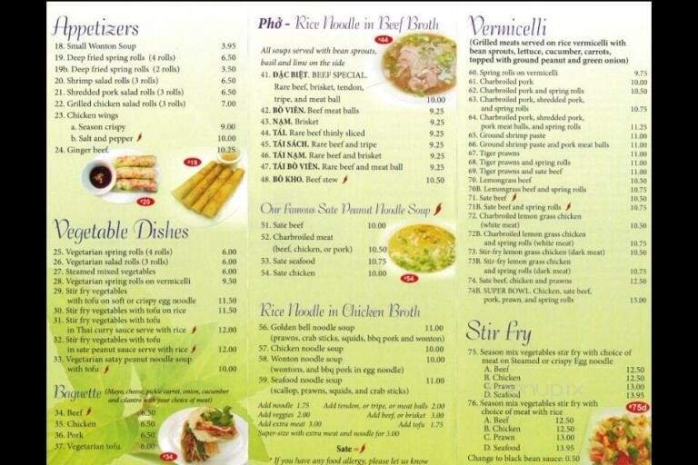 Menu page 2