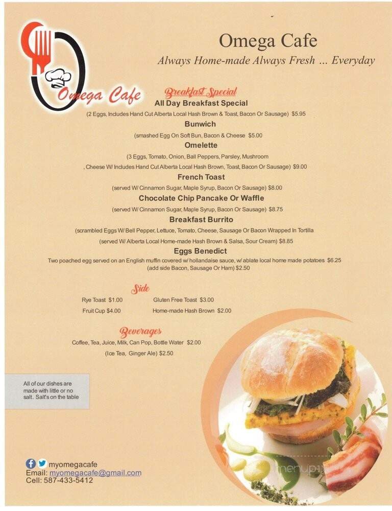 Menu page 2