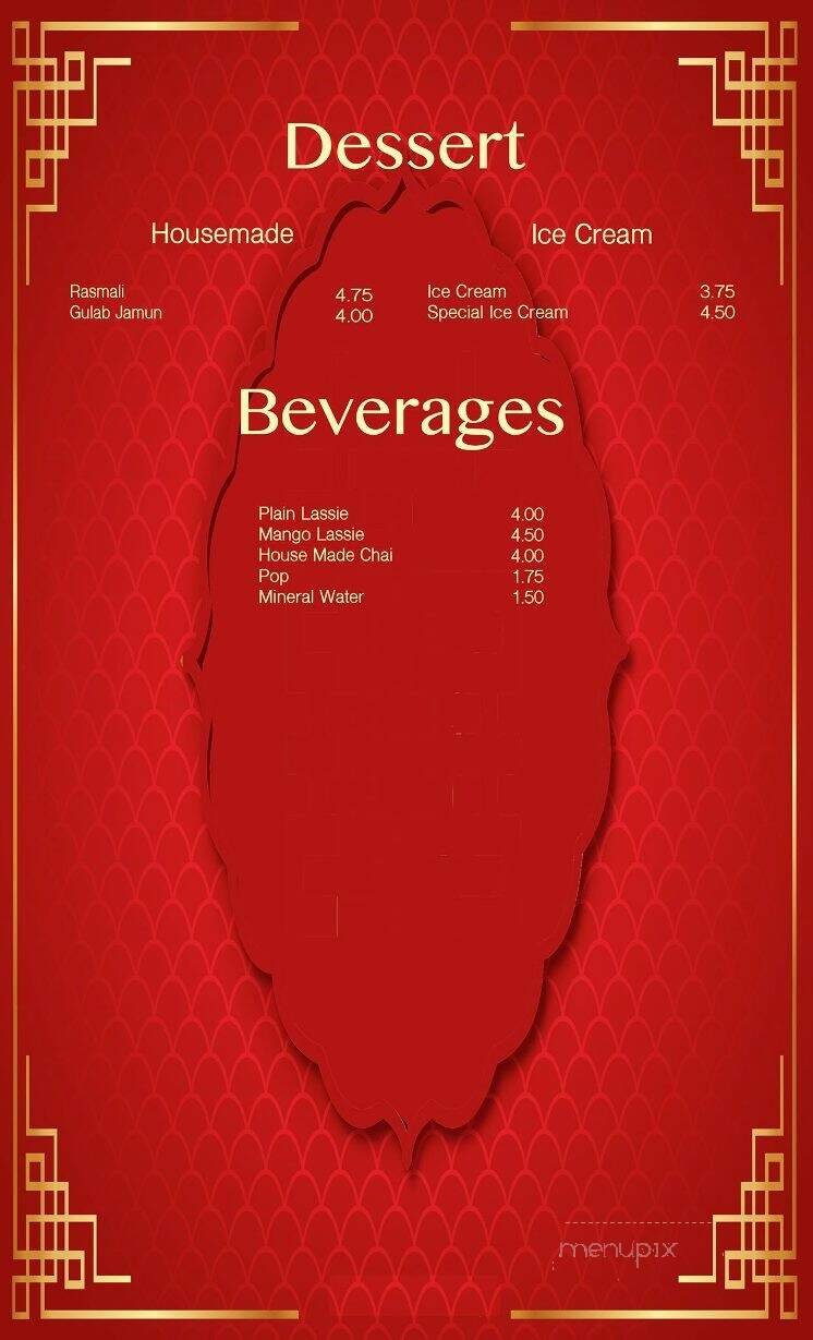 Menu page 1