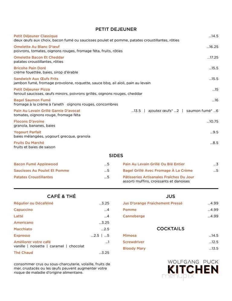 Menu page 2