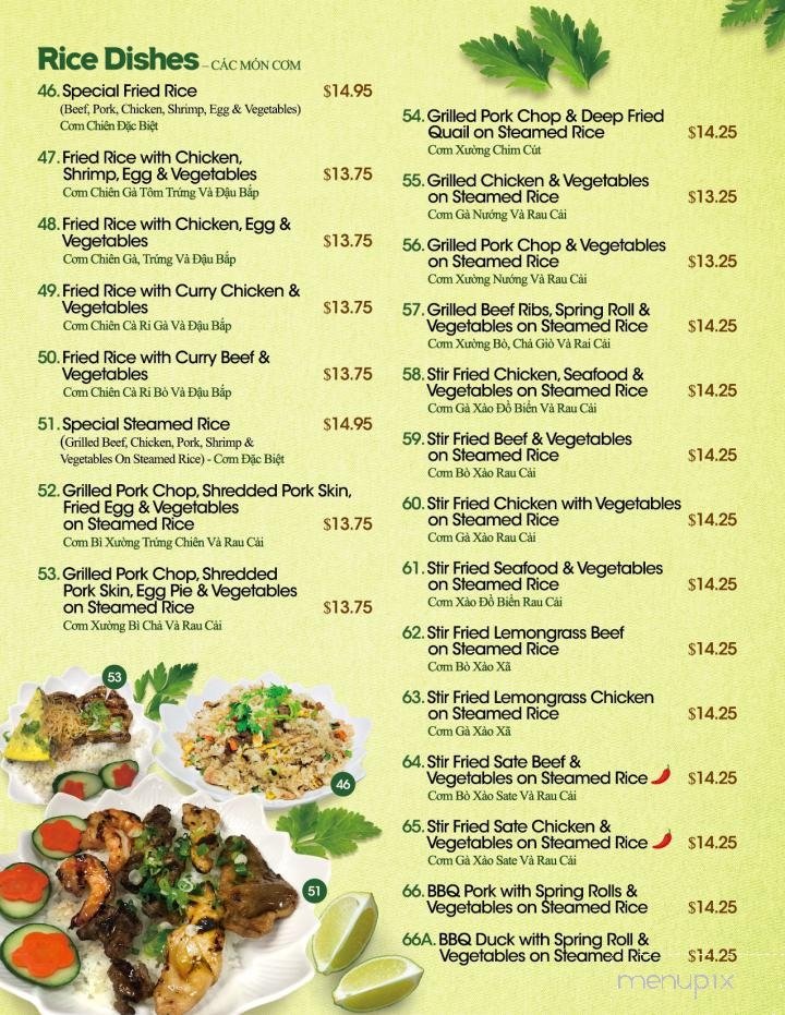 Menu page 2