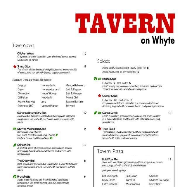 Menu page 2