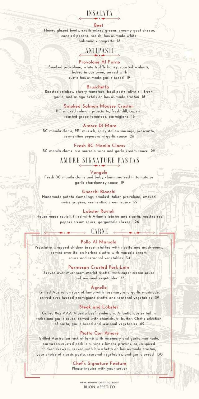 Menu page 1