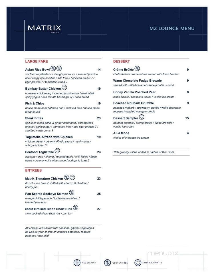 Menu page 2