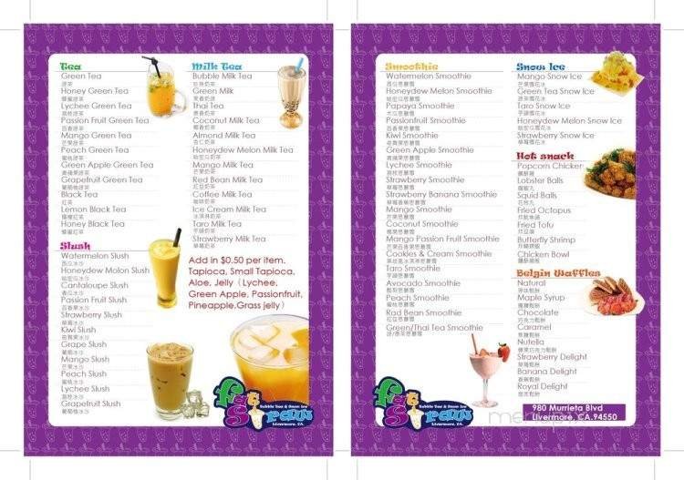 Menu page 2