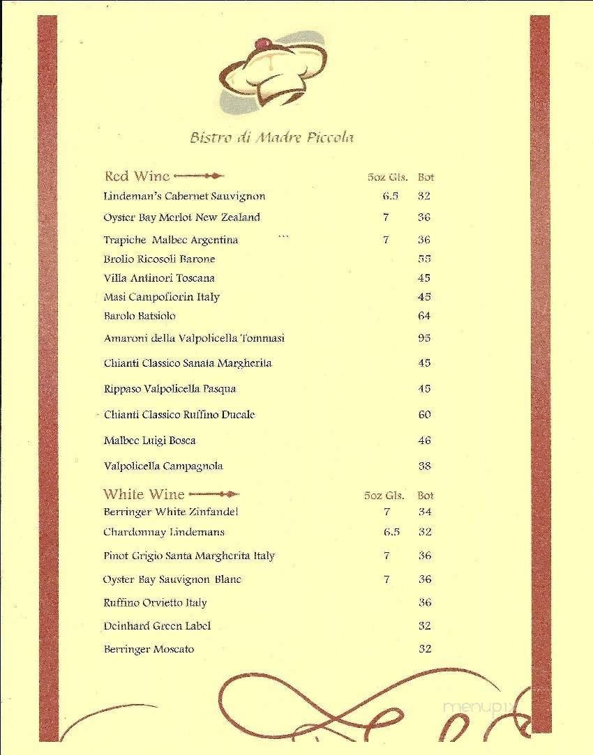 Menu page 2