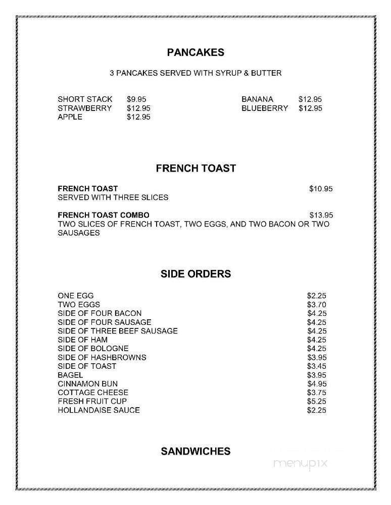 Menu page 2