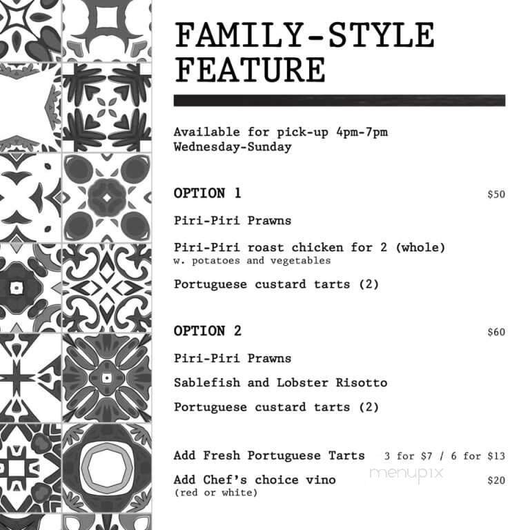 Menu page 2