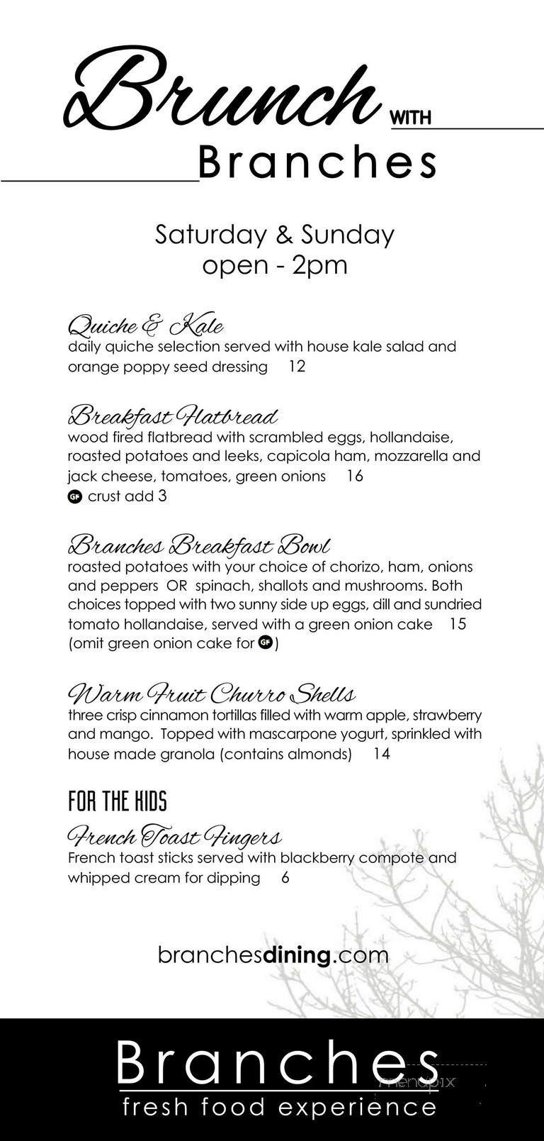 Menu page 2