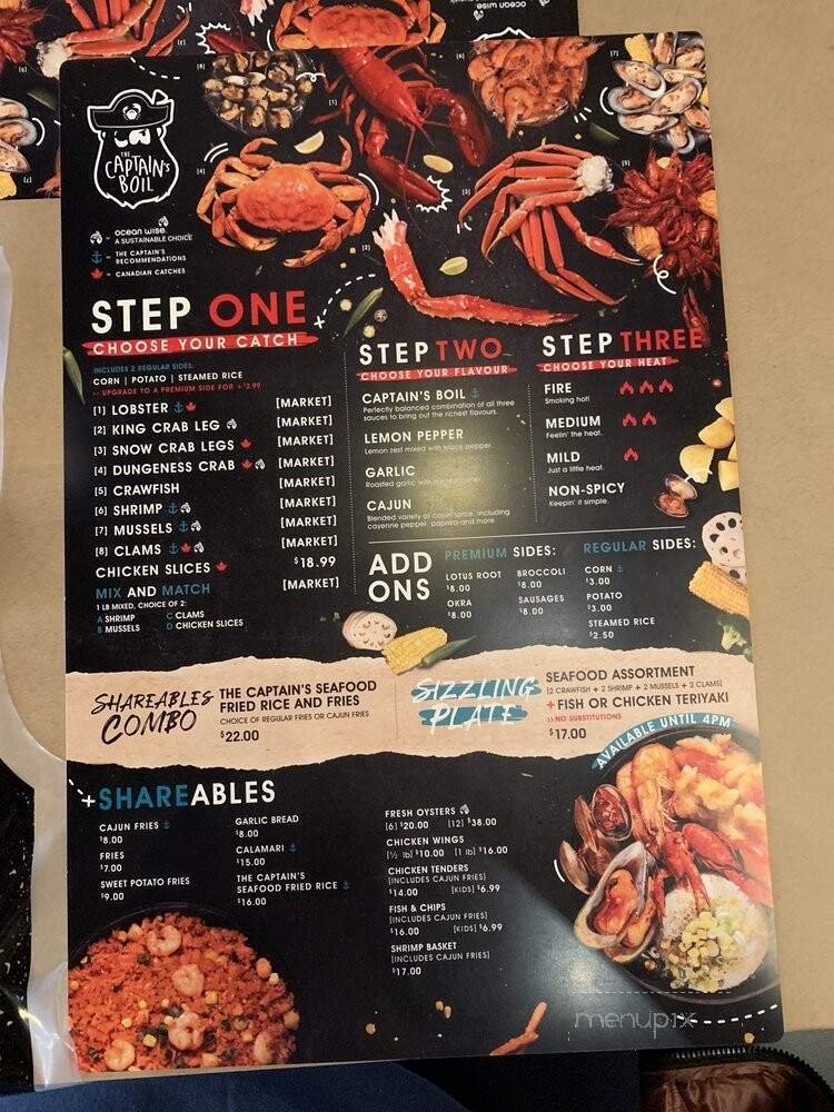 Menu page 1