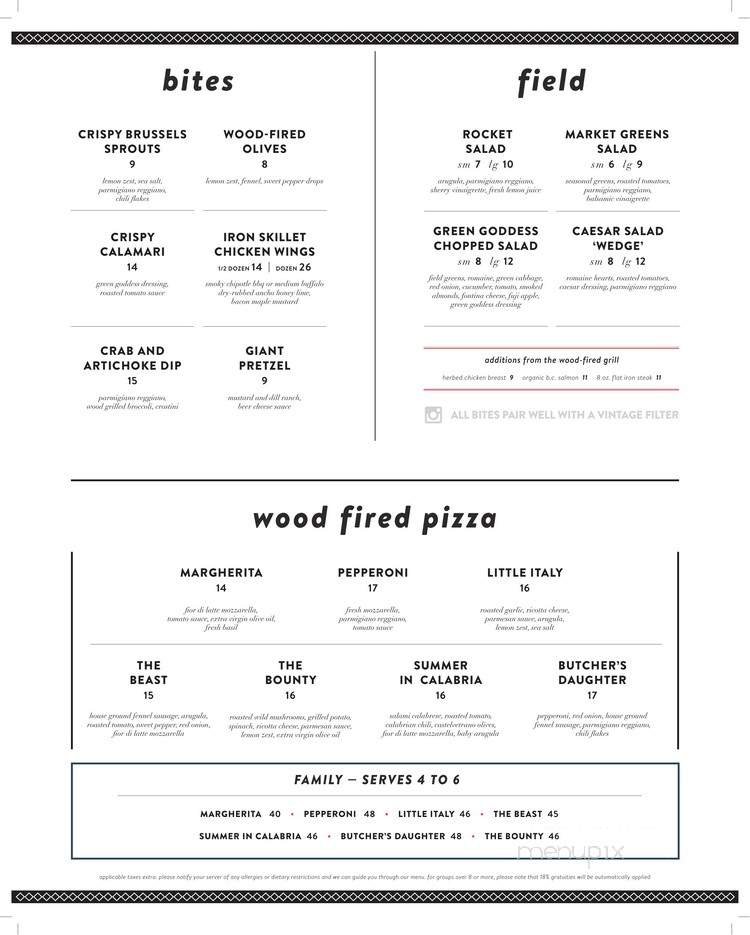 Menu page 2