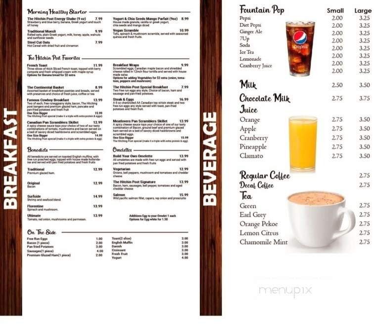 Menu page 1