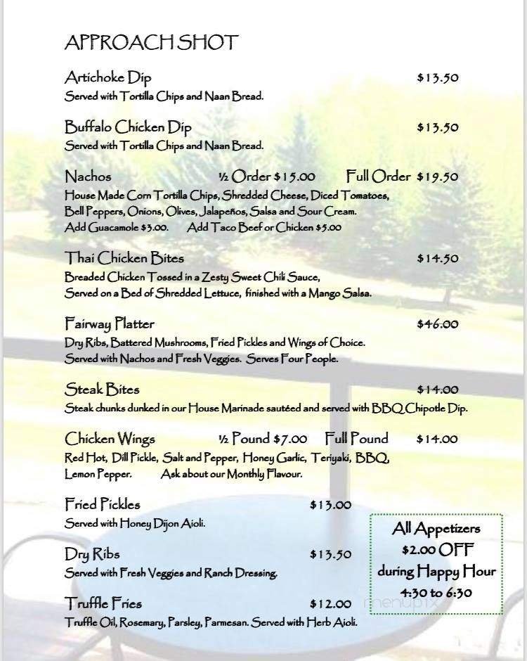 Menu page 2