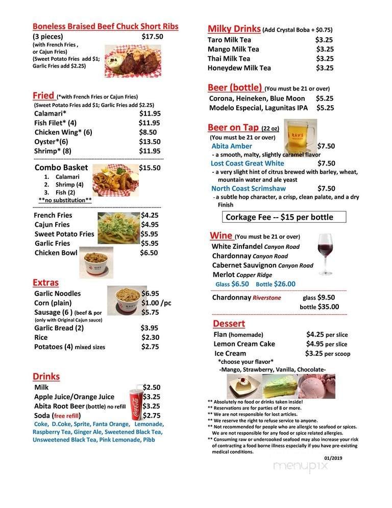 Menu page 2