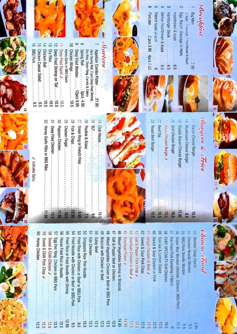 Menu page 2