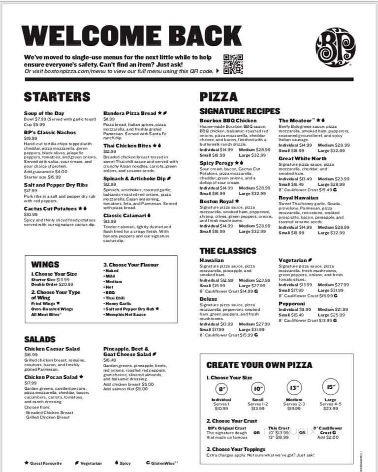 Menu page 2