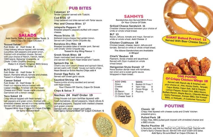 Menu page 2