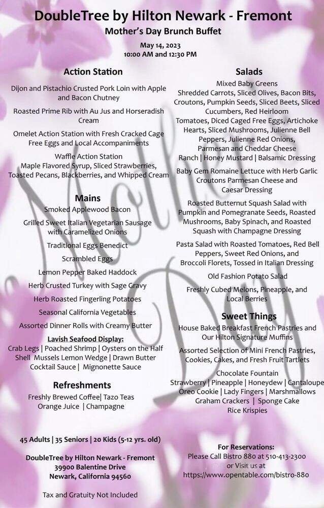 Menu page 1