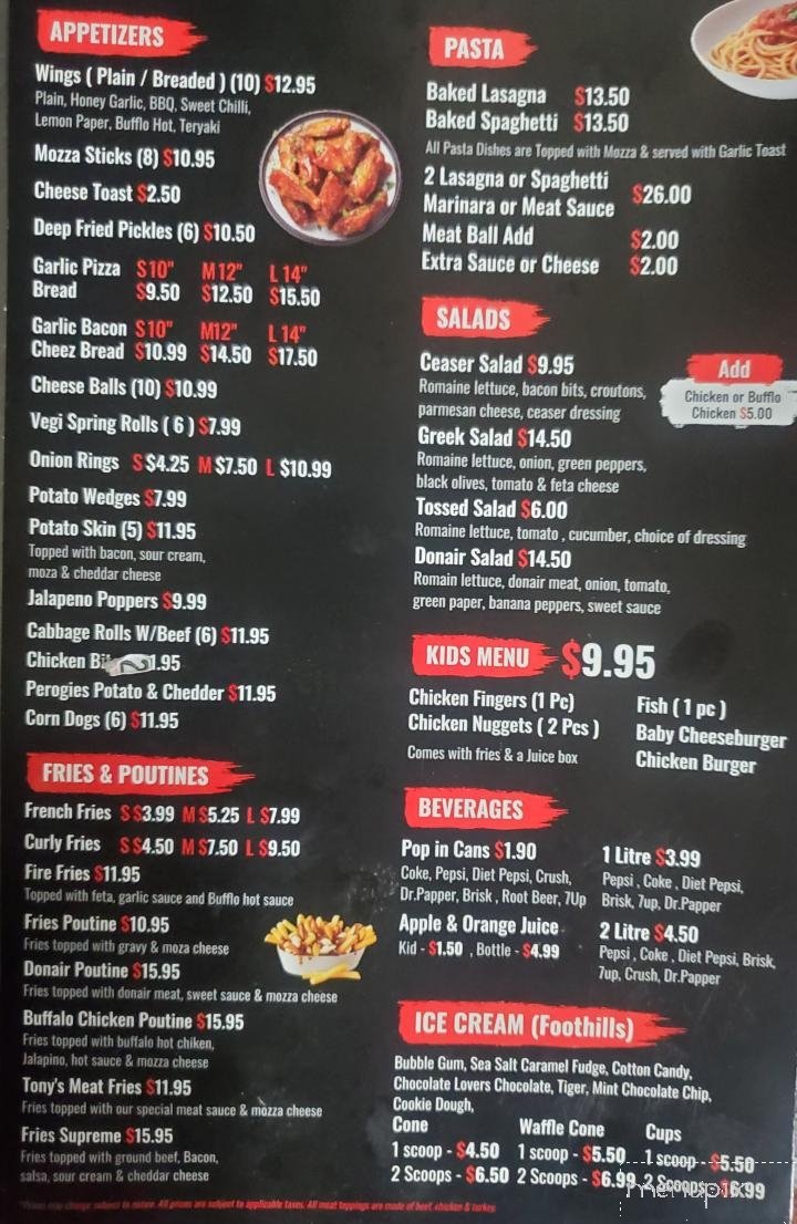 Menu page 2