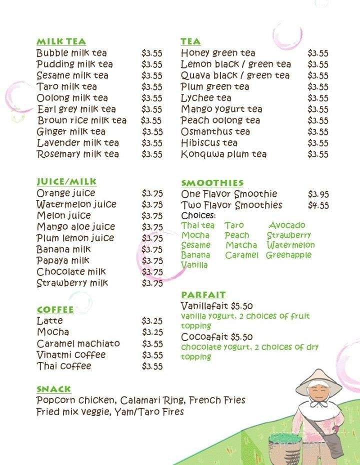 Menu page 2