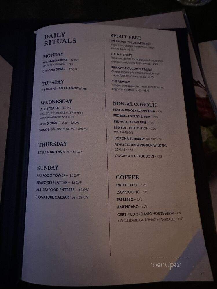 Menu page 2