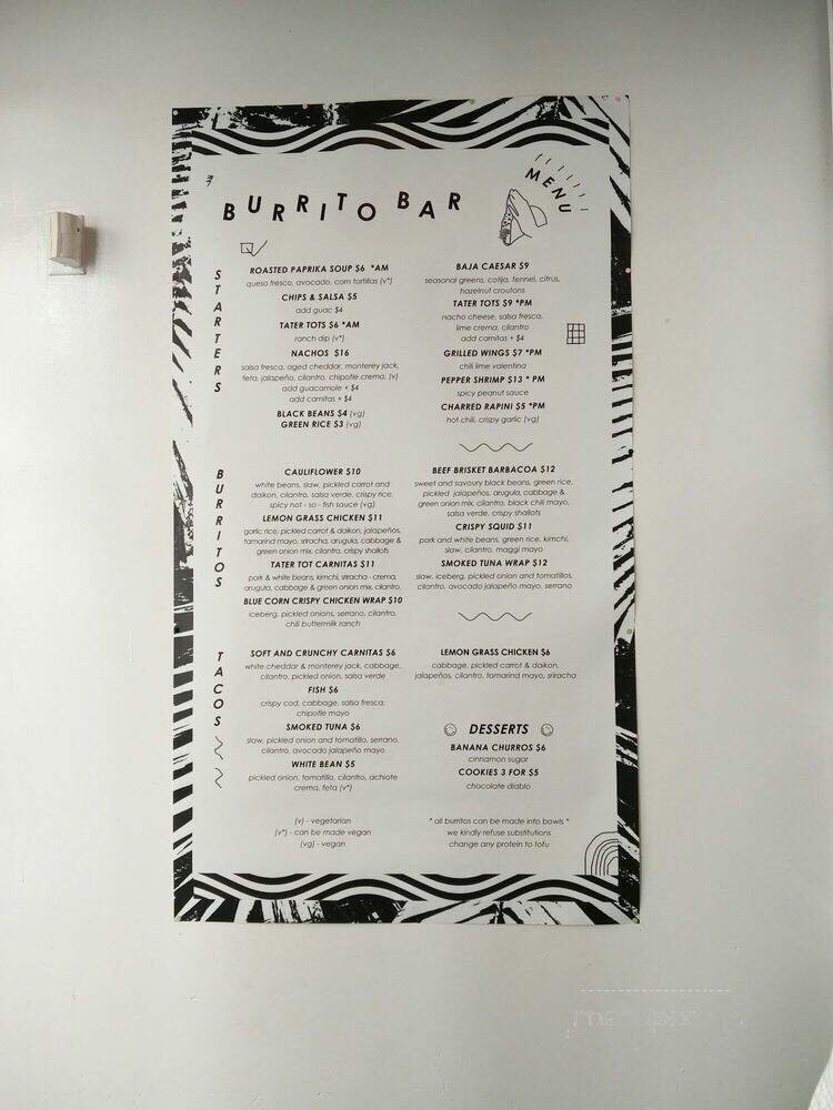 Menu page 2