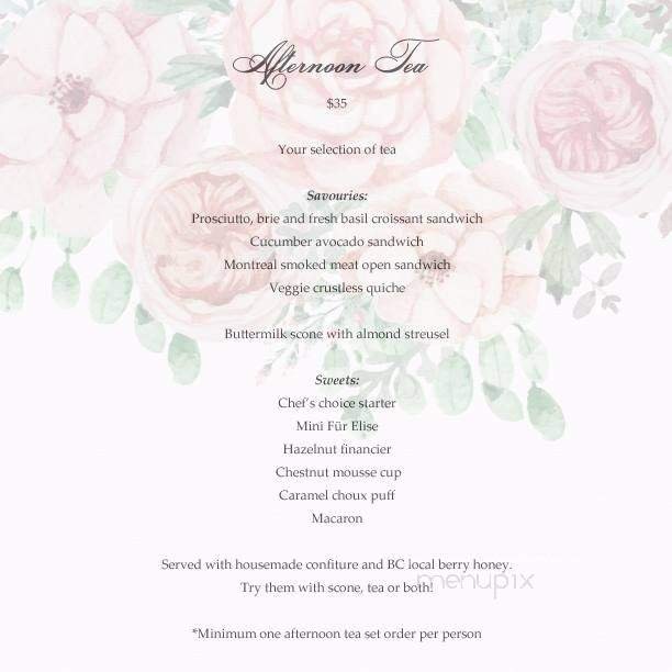 Menu page 1
