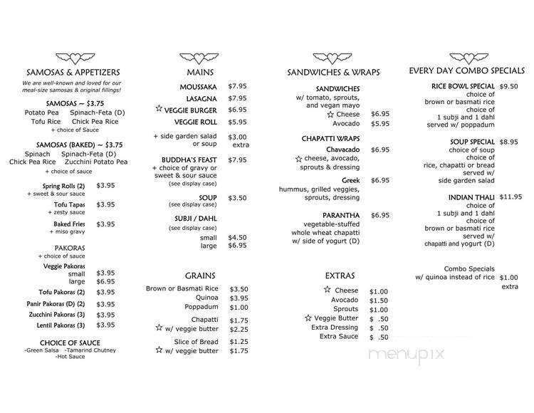 Menu page 2