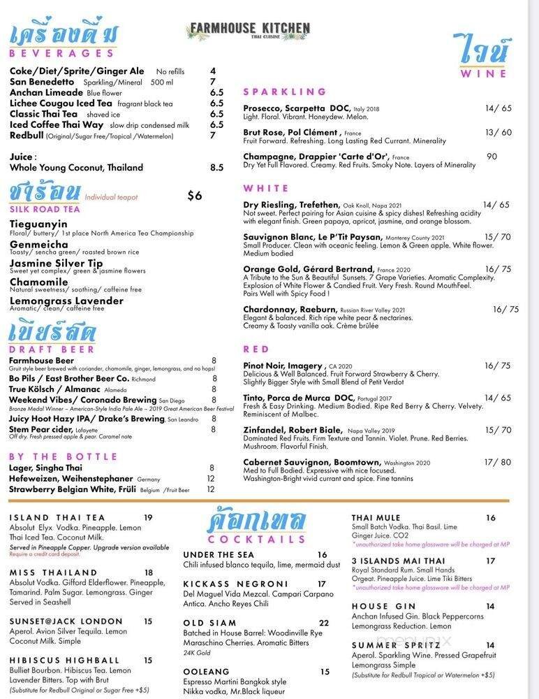 Menu page 2